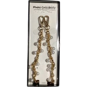 Phone Wristlet Chain & Bead Strap 51” Universal Fits Any Phone Case or Bag